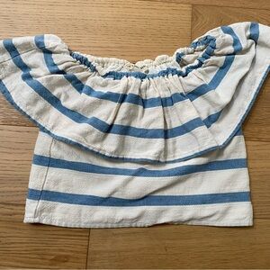 Mara Hoffman Novelty Ruffle Top and Short Set